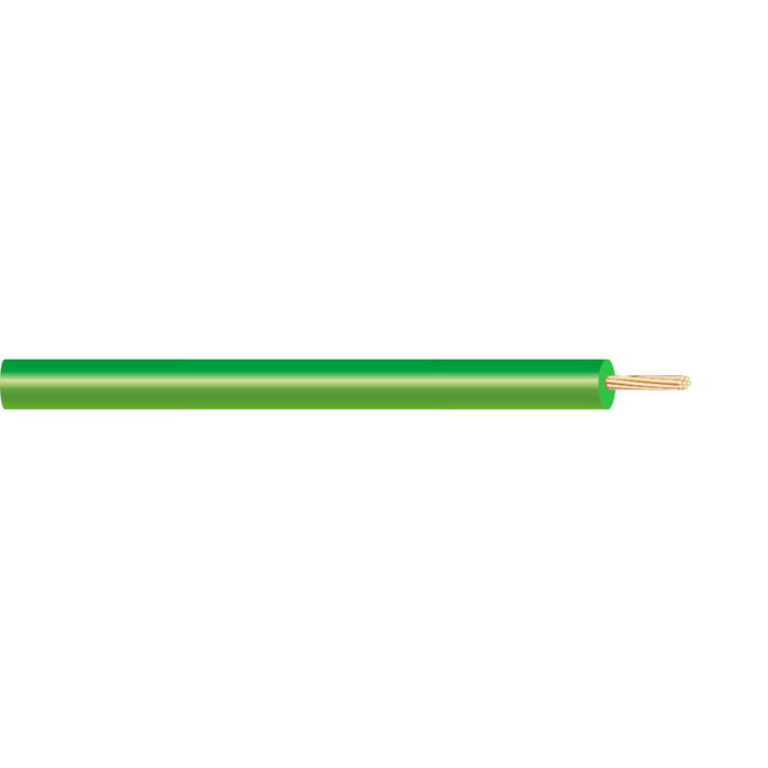 Pack De 200 Unidades - Cablecillo H05v-K 0,50 Mm² Verde Euro/M