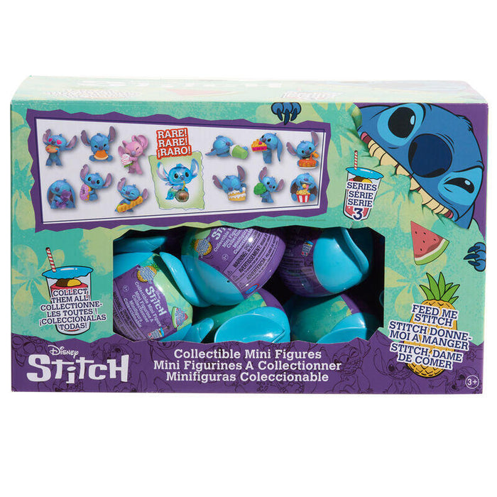 Pack De 24 Unidades - Capsula Sorpresa Figura Stitch Disney 5cm