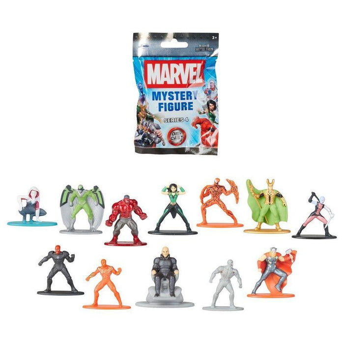 Pack De 24 Unidades - Figura Sobre Sorpresa Marvel 4cm Surtido