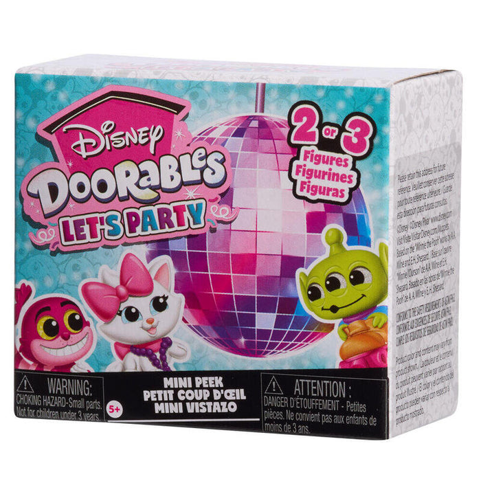 Pack De 24 Unidades - Figura Sorpresa Mini Peek Pop Up Party Disney Doorables Surtido