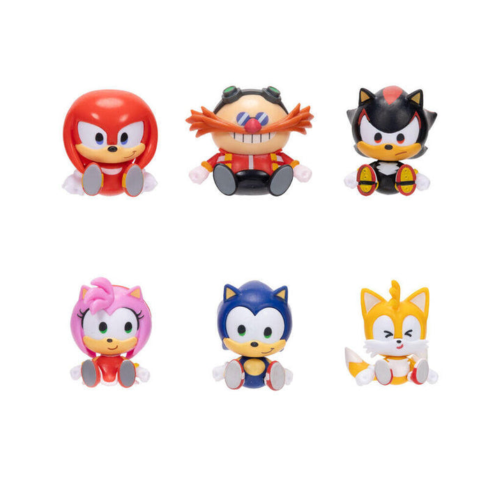 Pack De 24 Unidades - Figura Sorpresa Serie 1 Sonic The Hedgehog 4cm Surtido
