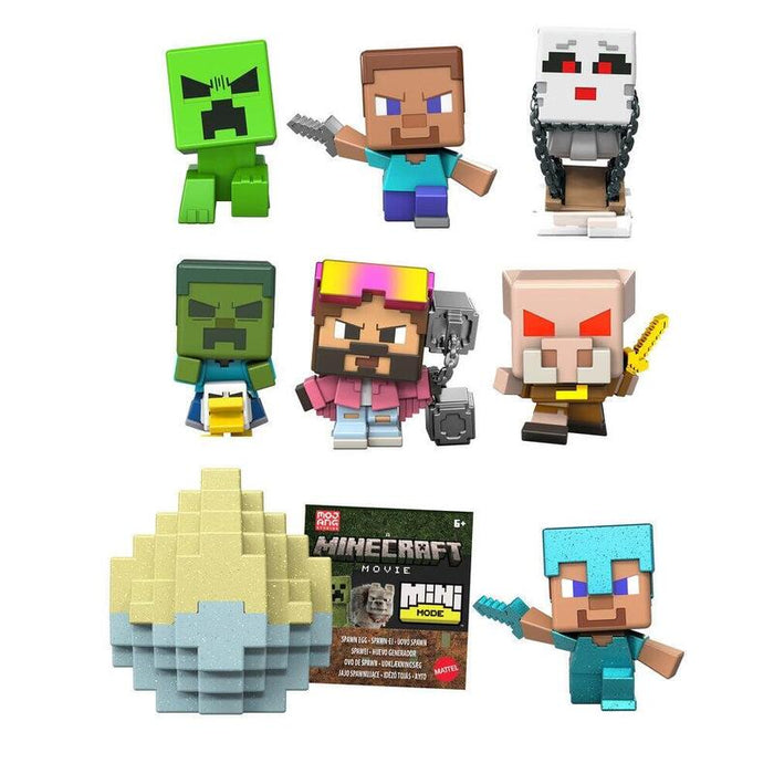 Pack De 24 Unidades - Mini Huevo Figura Sorpresa Minecraft Surtido