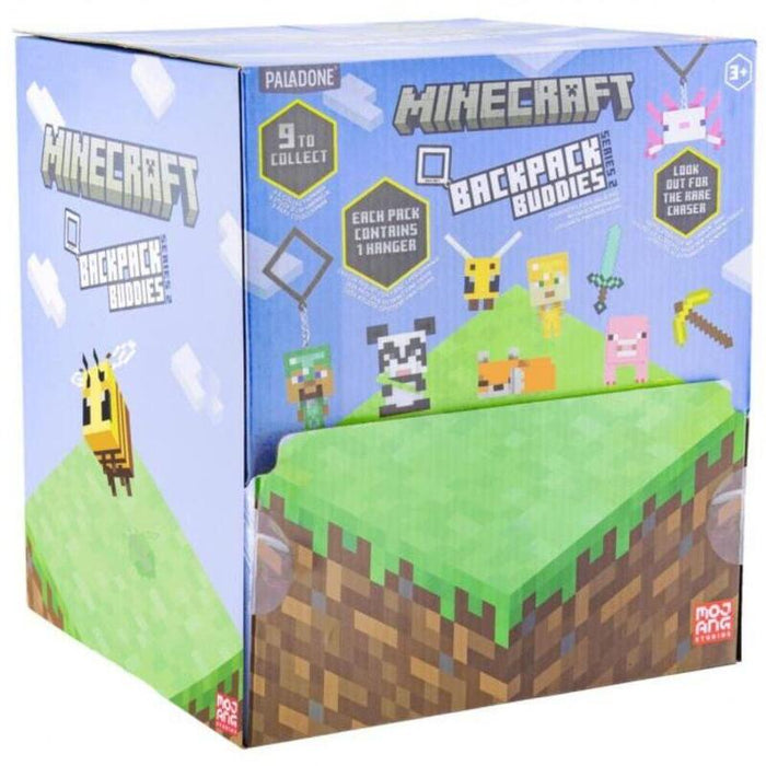 Pack De 24 Unidades - Mistery Backpack Buddies Series 2 Minecraft Surtido
