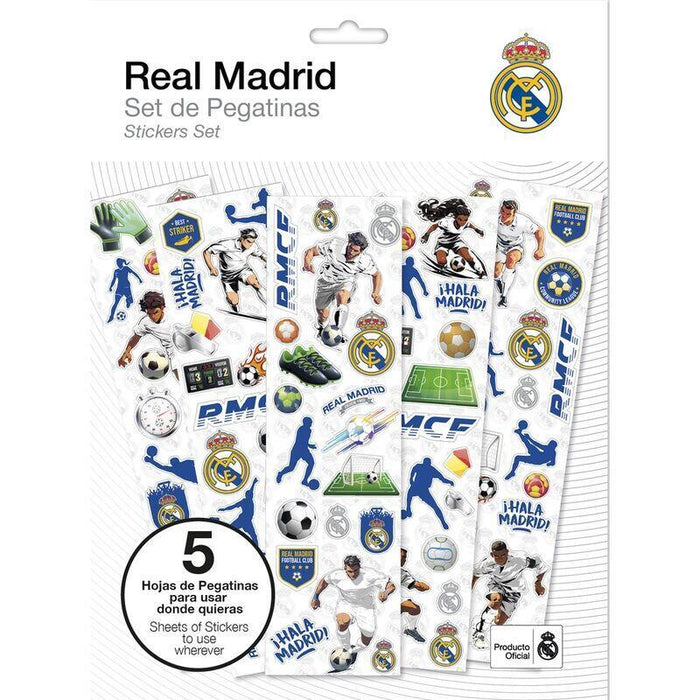 Pack De 24 Unidades - Set Pegatinas Real Madrid