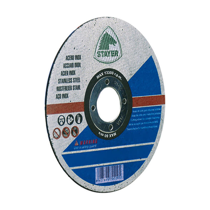 Pack De 25 Unidades - Disco Extrafino Inox Standard, Ø115 X 1,0 X 22,23 Mm
