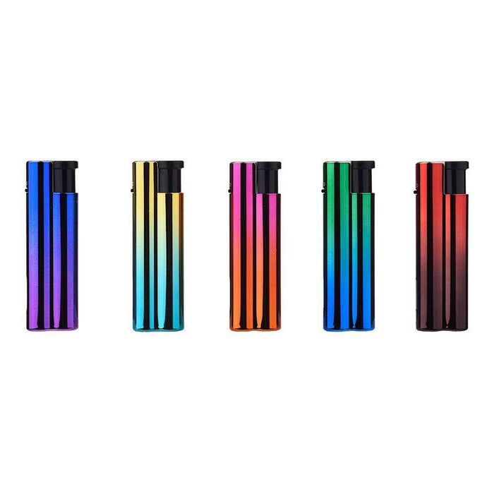 Pack De 25 Unidades - Encendedor Electrónico Anodized, Colores Surtidos