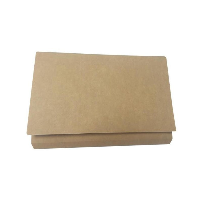 Pack De 25 Unidades Gio By Elba Subcarpeta Con Bolsa Y Solapa Folio Kraft Bicolor - Resistente Cartulina De 240gr -