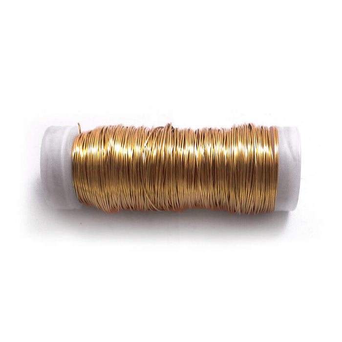 Pack De 3 Unidades - Alambre Laton Nº 6 - 0,40mm X 50m Con Bobina