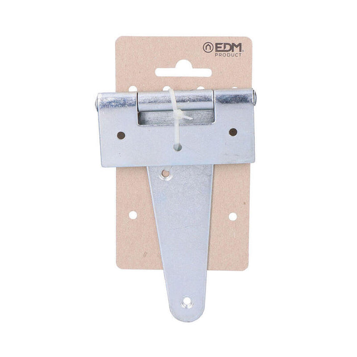 Pack De 3 Unidades - Bisagra T 130x90mm Hierro Zincado