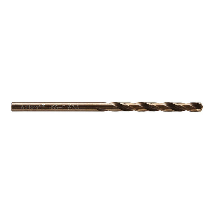Pack De 3 Unidades - Broca Para Metal Hss Cobalto Rectificada, Ø3,5 X 70 Mm