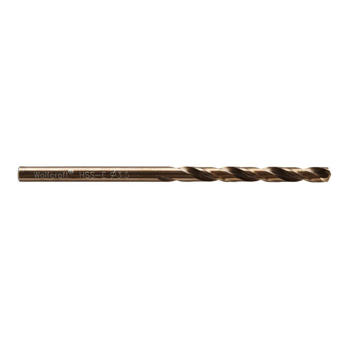 Pack De 3 Unidades - Broca Para Metal Hss Cobalto Rectificada, Ø3,5 X 70 Mm