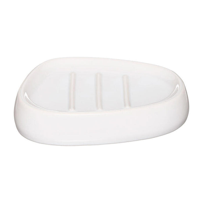 Pack De 3 Unidades - Jabonera De Baño Color Blanco