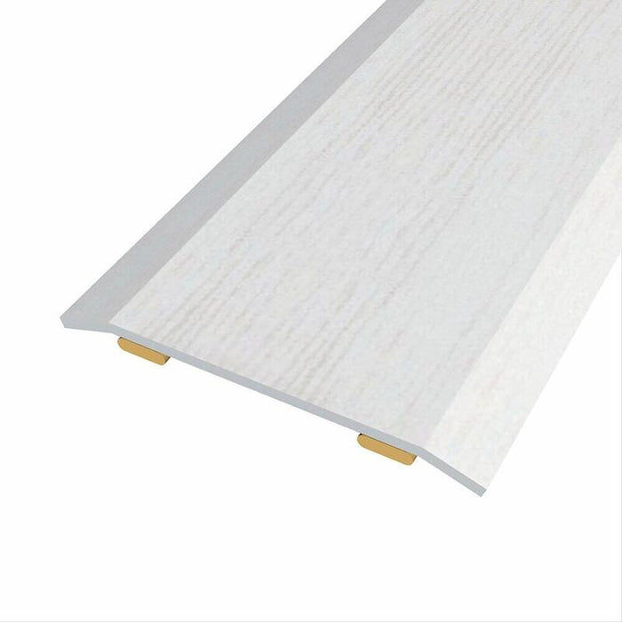 Pack De 3 Unidades - Junta De Acero Para Mismo Nivel, 40 X 3,5 Mm, Adhesiva, Flooring, Roble Gris Claro, 166 Cm