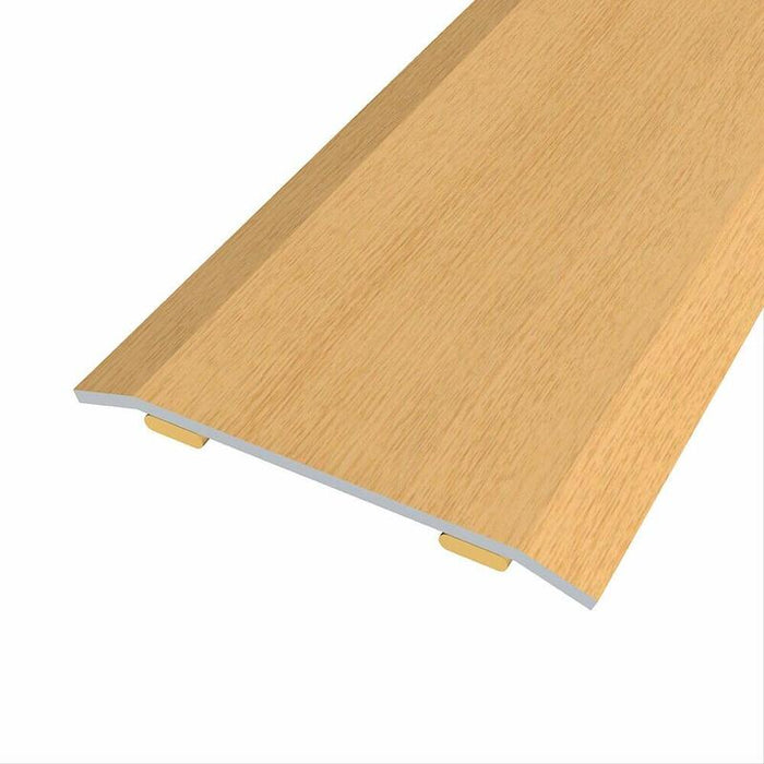 Pack De 3 Unidades - Junta De Acero Para Mismo Nivel, 40 X 3,5 Mm, Adhesiva, Flooring, Roble Rústico, 166 Cm