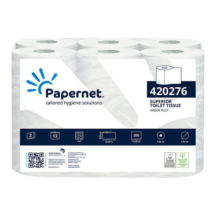 Pack De 3 Unidades - Rollo Higiénico Doméstico S22 Papernet
