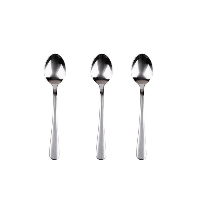 Pack De 3 Unidades - Cucharilla De Acero Inoxidable Reciclado Brillo Natur 3 Uds