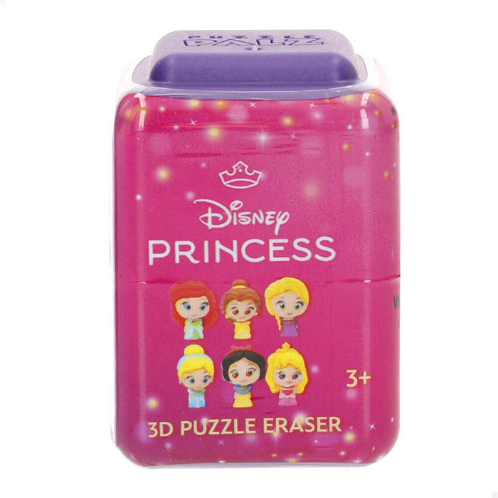 Pack De 30 Unidades - Capsula Puzzle 3d Goma Borrar Palz Princesas Disney Surtido