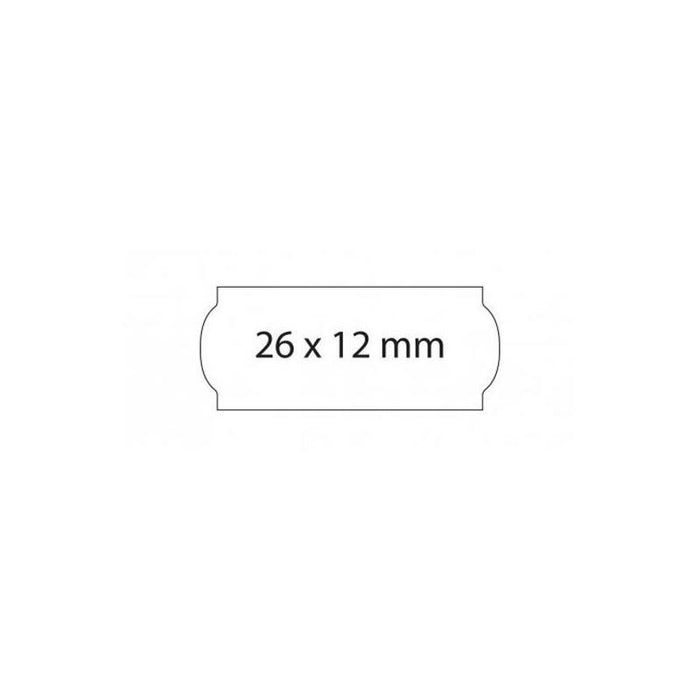 Pack De 36 Unidades Swing Etiquetas Adhesivas Removibles Open Para Precios 26x12mm Rollo 1500 Blanco