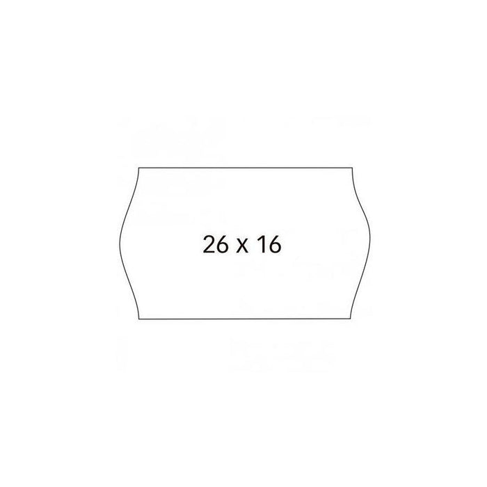 Pack De 36 Unidades Swing Etiquetas Adhesivas Removibles Open Para Precios 26x16mm Rollo 1500 Blanco