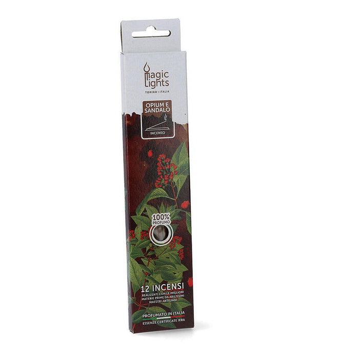Pack De 4 Unidades - Barritas De Incienso 12 Unidades Opio Y Sándalo