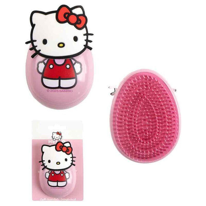 Pack De 4 Unidades - Cepillo Pelo Desenredante Hello Kitty