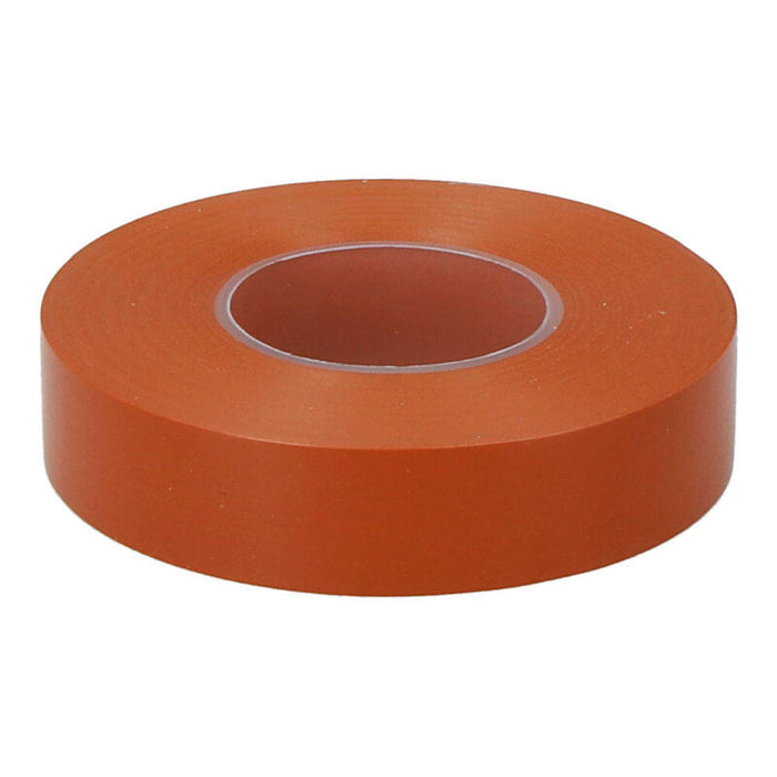 Pack De 4 Unidades - Cinta Aislante Eléctrica Profesional Pvc Alta Adhesión 19 Mm X 33 M Marrón