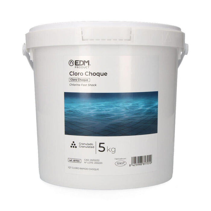 Pack De 4 Unidades - Cloro De Choque 5kg Fusion Edm