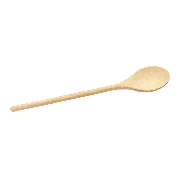 Pack De 4 Unidades - Cuchara Oval De Madera 30 Cm