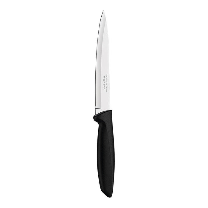 Pack De 4 Unidades - Cuchillo Utiliy 6" Plenus Negro Tramontina