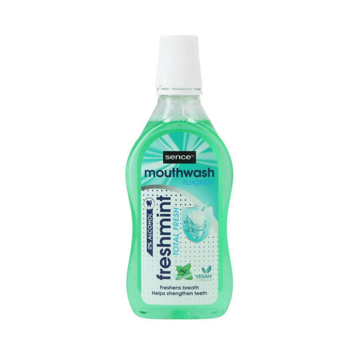 Pack De 4 Unidades - Enjuague Bucal Hierbabuena 0% Alcohol, 500 Ml