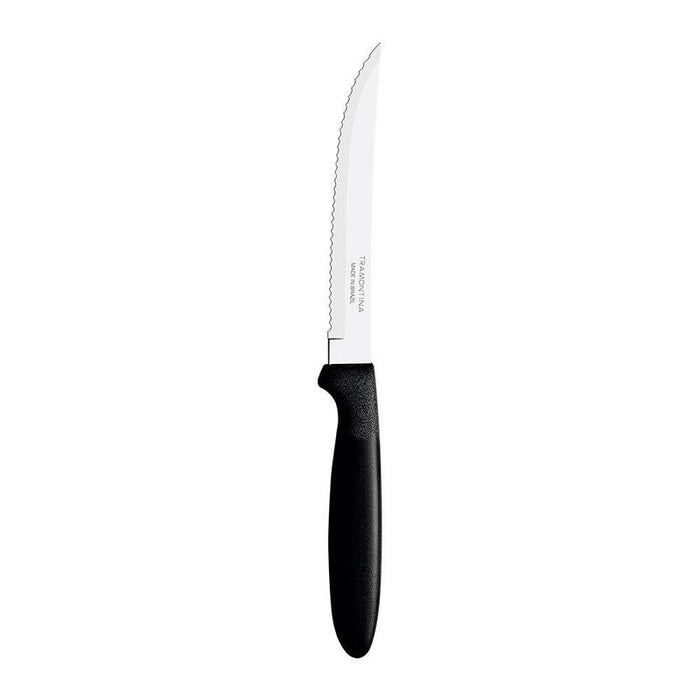 Pack De 4 Unidades - Juego De Cuchillos Para Asado 3 Piezas Ipanema Negro 21,3cm Tramontina