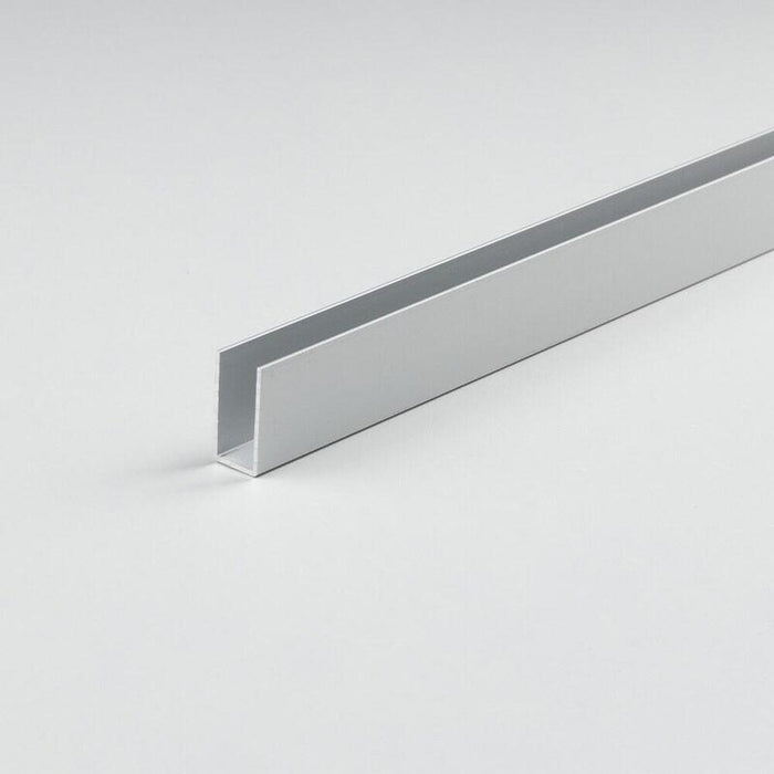 Pack De 4 Unidades - Perfil Bricolaje U Aluminio Anodizado 1000 X 8 X 8 Mm