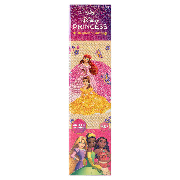Pack De 4 Unidades - Pinta Con Diamantes Princesas Disney
