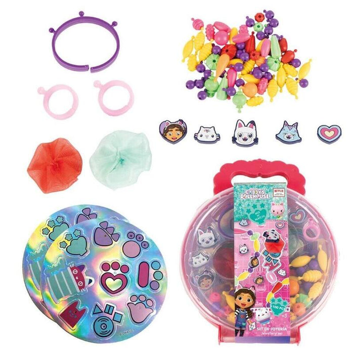 Pack De 4 Unidades - Set Joyero Bisuteria La Casa De Muñecas De Gabby