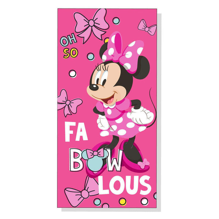 Pack De 4 Unidades - Toalla Minnie Disney Microfibra