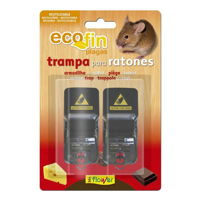 Pack De 4 Unidades - Trampa Para Ratones Fin, 2 Uds
