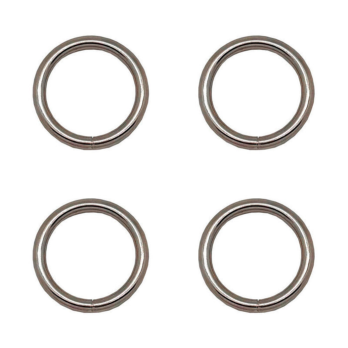 Pack De 5 Unidades - Anilla Soldada Ap14, 5 X 40 Mm, Zincada, Blister 4 Uds