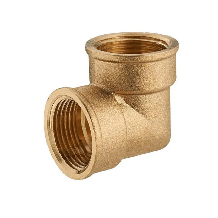 Pack De 5 Unidades - Codo Hembra 90 1/2" X 18 Mm Latón