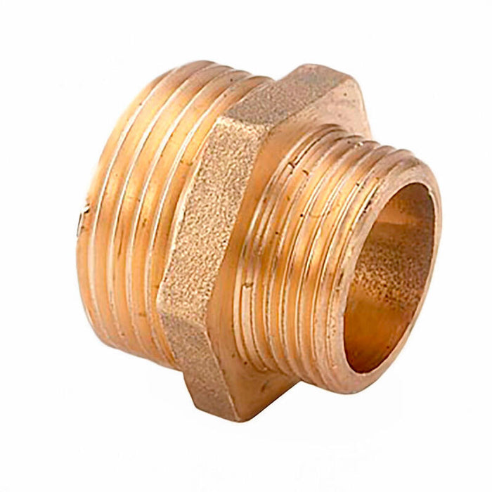 Pack De 5 Unidades - Contrarrosca Reducida 1/2" X 1" Latón