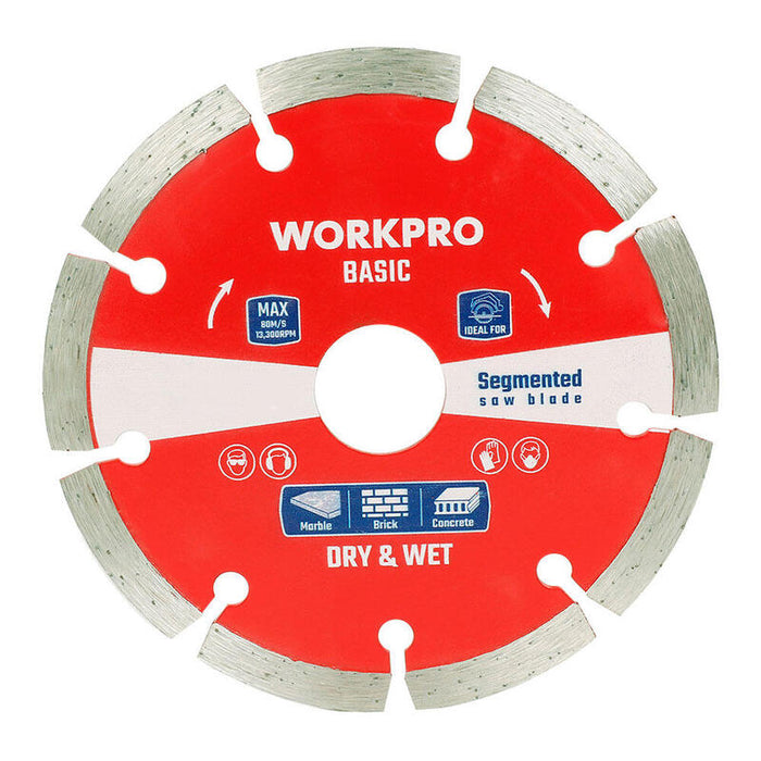 Pack De 5 Unidades - Disco Diamantado Segmentado Basic Ø115 X 20 Mm