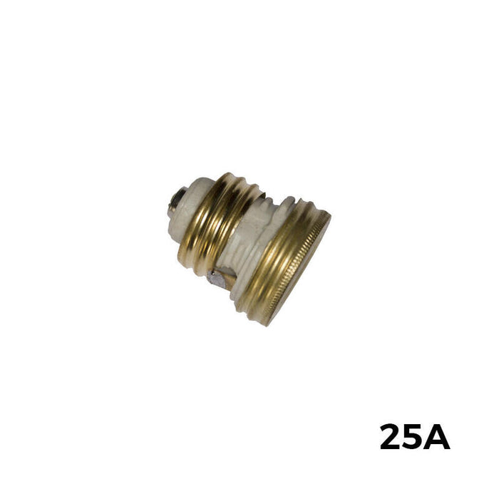 Pack De 5 Unidades - Fusible Tapón Roscado 25 A