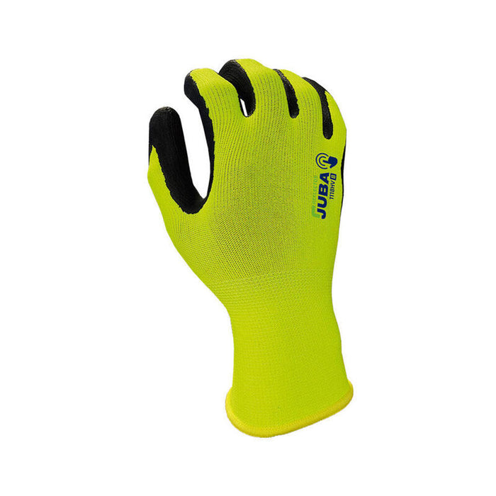 Pack De 5 Unidades - Guante Eco-Nit Foam Dorso Alta Visib. T9. Juba