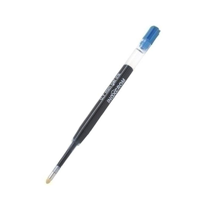 Pack De 5 Unidades Inoxcrom Carga Boligrafo Roller Gel 0,7mm Azul