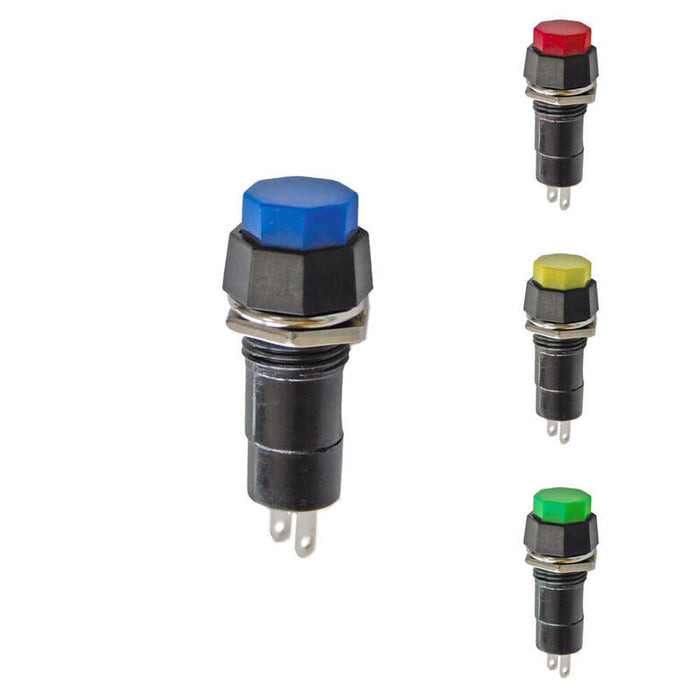 Pack De 5 Unidades - Interruptor Unipolar Base Hexagonal 1a 250v