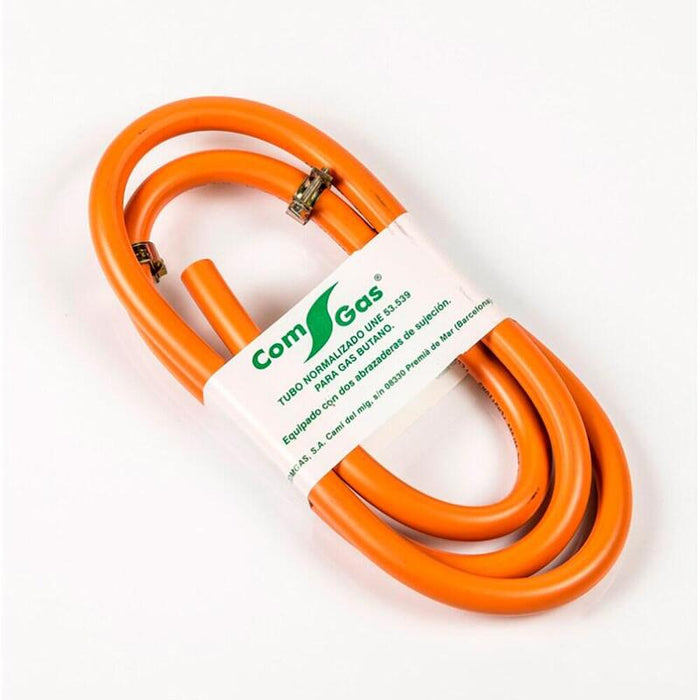 Pack De 5 Unidades - Kit Manguera Butano 1,5 M + 2 Abrazaderas