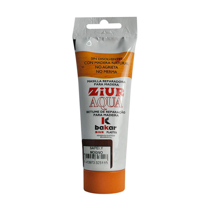 Pack De 5 Unidades - Masilla Reparadora Para Madera Ziur Aqua 150 Gr. Color Sapely