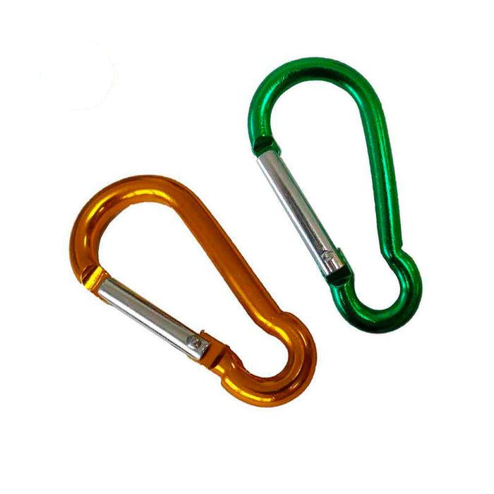 Pack De 5 Unidades - Mosqueton Aluminio Ø10mm X 10cm Colores Surtidos Edm
