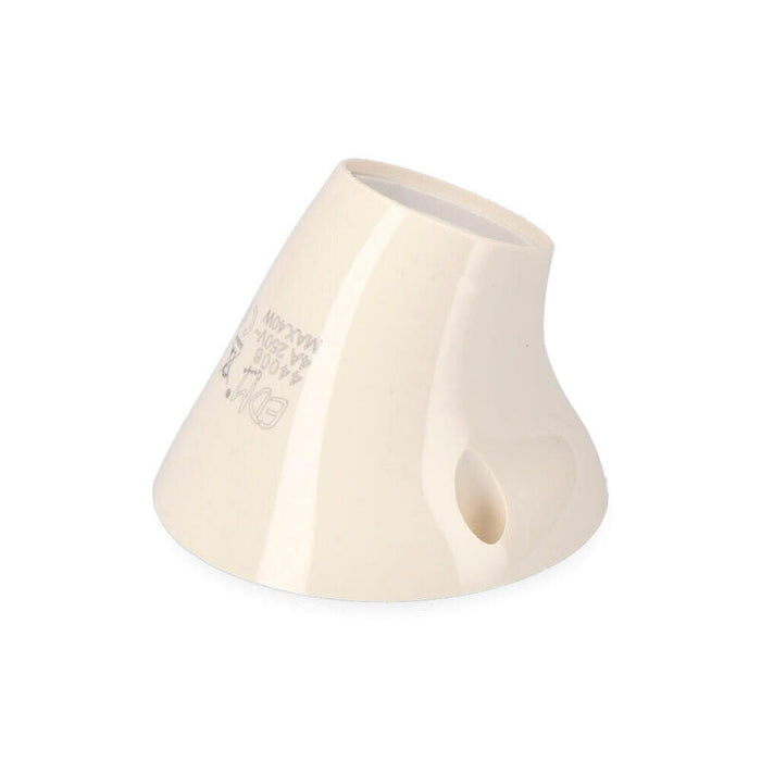Pack De 5 Unidades - Portalamparas Zocalo Curvo E-27 Envasado Edm