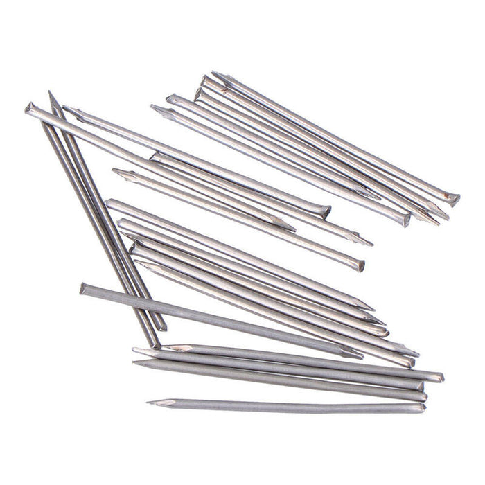 Pack De 5 Unidades - Punta Aguja Acero Para Tapeta 2,5 Cm, Pack 100 Uds