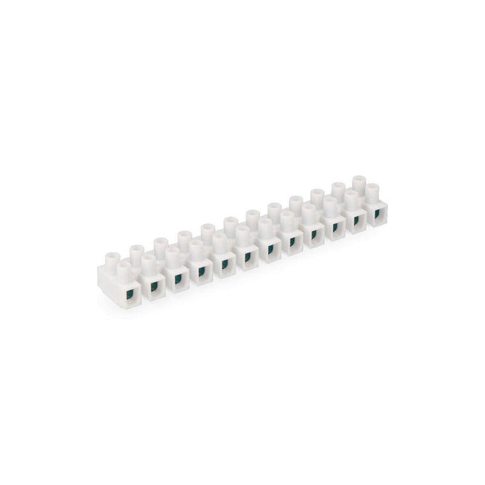 Pack De 5 Unidades - Regleta De Conexion 10mm. Homologada Blanca Envasada Edm
